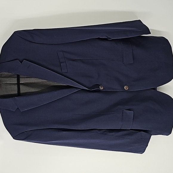 Linea Uomo Men's Navy Blue Blazer Jacket - Picture 11 of 12